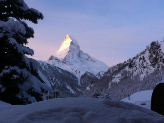 Modernes Studio Zermatt Daire Dış mekan fotoğraf